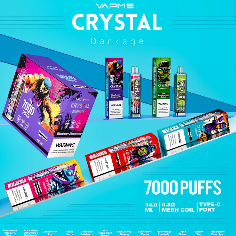 vapme crystal 7000 disposable vape